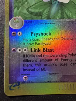 Kirlia 40/100 EX Sandstorm Pokemon Card Reverse Holo Foil Rare Near Mint - Image 5
