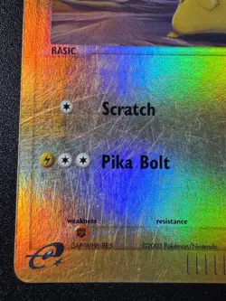 Pikachu 72/100 EX Sandstorm Pokemon Card Reverse Holo Foil Rare HP - Image 5