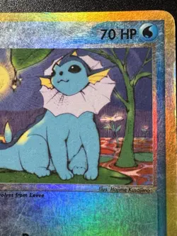 Vaporeon 25/100 EX Sandstorm Pokemon Card Reverse Holo Foil Rare HP - Image 4