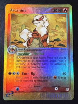 Arcanine 15/100 EX Sandstorm Pokemon Card Reverse Holo Foil Rare MP - Image 1