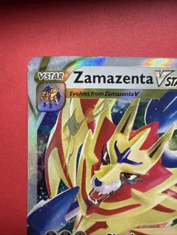 Zamazenta VSTAR 099/159 Crown Zenith Ultra Rare Holo Pokemon Card - Image 2
