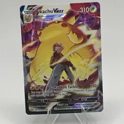 Pokemon Pikachu VMAX TG17/TG30 Gigantamax Holo English Card⚡ - Image 2