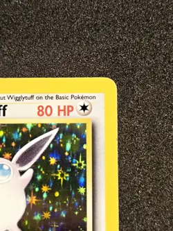 Wigglytuff 16/64 Jungle Pokemon Card Unlimited Holo Rare Moderately Played MP - Image 3
