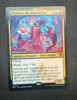 MTG, PRISMARI, THE INSPIRATION, MYTHIC , 0212, NM - REGULAR FINISH, SOS - Image 1