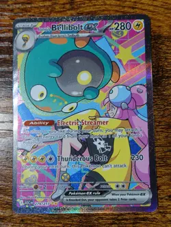 Iono's Bellibolt ex 279/217 SIR Ascended Heroes Holo Pokemon Card NM-MINT - Image 1