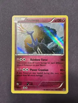 Pokemon 107/162 Holo Rare XY BREAKthrough Xerneas FREE SHIPPING - Image 4