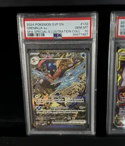 Pokemon Greninja ex Special Illustration Coll. SV Promo #132 PSA 10 Gem Mint - Image 3