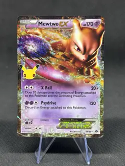 Mewtwo EX - 54/99 - Pokemon Legendary Treasures Black White Ultra Rare Card NM - Image 5