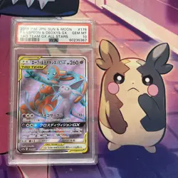 Pokemon Card | PSA 10 Espeon & Deoxys GX 176/173 SR Japanese Tag Team All Stars - Image 2