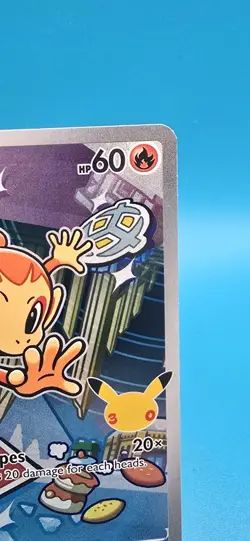 Pokemon TCG Chimchar First Partners 30th Anniversary Black Star Promo #1 - Image 3