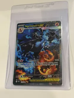 Pokemon TCG Phantasmal Flames Mega Charizard X ex 125/094 NEAR MINT NM SIR Holo - Image 1
