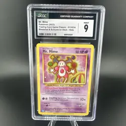 Pokemon TCG - Mr. Mime 013/034 Classic Holo CGC 9 - Image 1