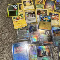 Pokemon TCG 24 mixed cards lot. Vintage And Modern. 2 4th Print Base Set Pikachu - Image 2