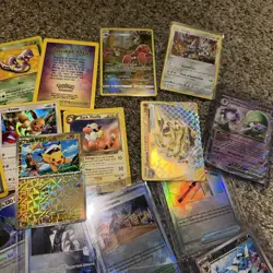 Pokemon TCG 24 mixed cards lot. Vintage And Modern. 2 4th Print Base Set Pikachu - Image 5