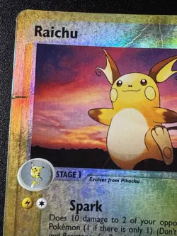 Raichu 13/95 EX Team Magma vs. Aqua Pokemon Card Reverse Holo Foil Rare HP - Image 3