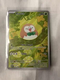 Rowlet 090/088 Illustration Rare Perfect Order - Pokemon TCG - Image 1