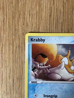Pokemon TCG - Krabby EX Fire Red & LeafGreen 66/112 - Reverse Holo - 2004 - Image 4