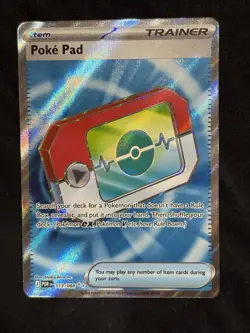 Poke Pad Full Art - 113/088 - Pokemon TCG Perfect Order - NM English - Image 1