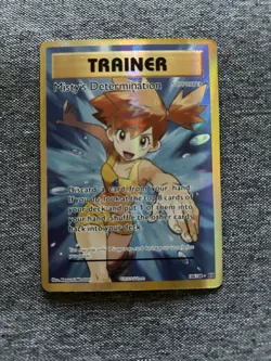 Misty's Determination Full Art Holo Ultra Rare Evolutions 108/108 Pokemon TCG - Image 2