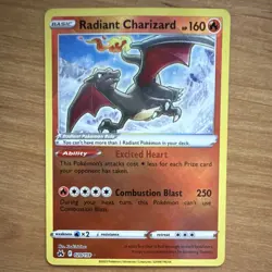The Pokemon Company Pokemon TCG Radiant Charizard SV Paldean Fates 020/159 Holo - Image 1
