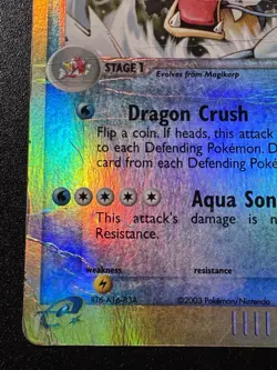 Gyarados 32/97 EX Dragon e-Series Pokemon Card Reverse Holo Foil Rare VHP - Image 5