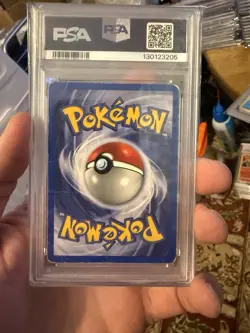 PSA 1 PR 2000 Gym Challenge Blaine's Charizard 2/132 Holo Foil Pokemon Unlimited - Image 2