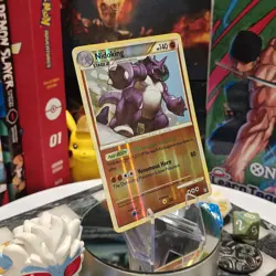 Nidoking 6/102 Reverse Holo Rare HGSS Triumphant NM See Photos Pokemon TCG - Image 2