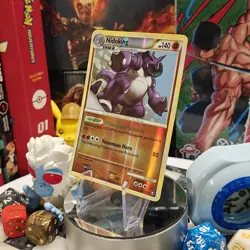Nidoking 6/102 Reverse Holo Rare HGSS Triumphant NM See Photos Pokemon TCG - Image 3
