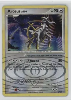 Arceus Holo Pokemon Diamond & Pearl Black Star Promo #DP50 2007 - Image 1