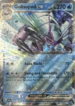 Golisopod ex 182 HOLO Double Rare Paradox Rift Pokemon Near Mint - Image 1