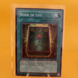 Yugioh Book of Life PGD-033 Super Rare Near Mint - Image 1