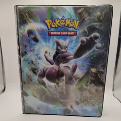 Pokemon Cards Binder Holder Fits 90 Cards Sleeves 11 1/2 L ong x 9 1/2 Wide - Image 1
