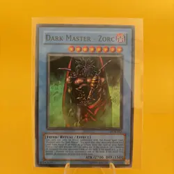 Yugioh! Dark Master-Zorc DCR-082 *Super Rare Holo* - Image 1
