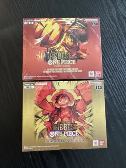2 Sealed BOX One Piece PRB01 The Best PRB02 The Best Vol.2 Booster Box - Image 1