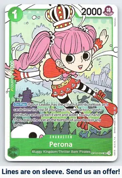 Legacy of the Master #OP12-034 Perona - Image 1