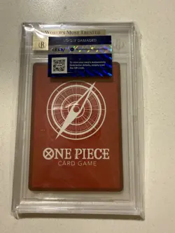 BGS 10 Monkey. D. Luffy EB02-010 Los Angeles Dodgers x ONE PIECE Night English - Image 2