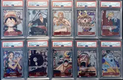 One Piece Premium Collection 25th Anniversary PSA 10 Set English SEQUENTIAL - Image 1