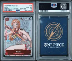 One Piece Premium Collection 25th Anniversary PSA 10 Set English SEQUENTIAL - Image 4