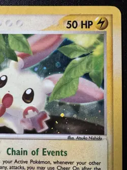 Plusle 8/97 EX Dragon e-Series Pokemon Card Holo Foil Rare HP - Image 4