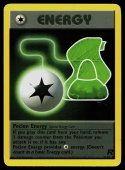 Pokemon Card Team Rocket Potion Energy 82/82 Uncommon - Image 1