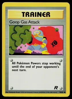 Pokemon Card Team Rocket Goop Gas Attack 78/82 Common - Image 1