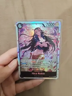 Nico Robin OP12-087 SR Legacy of the Master One Piece Card - Image 1