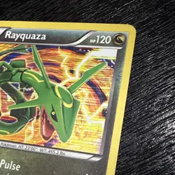 Pokemon - TCG Rayquaza Trading Card Dragon Vault Holo Rare 11/20 (2012) - Image 2