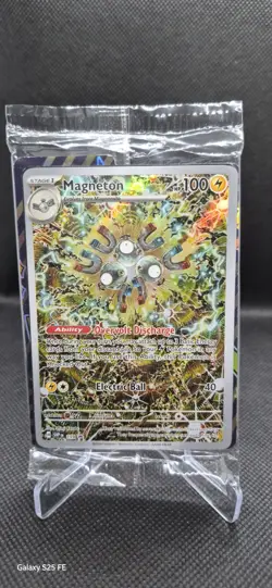 Pokemon TCG Magneton 159 SV: Scarlet & Violet Promo Holo 100 HP Sealed Card - Image 1