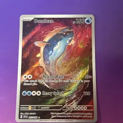 Pokemon TCG Dondozo Illustration Rare Card Scarlet & Violet 207/198 - Image 1
