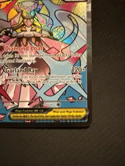 Mega Diancie EX 267/217 Ascended Heroes CRIMP ERROR Pokemon Card - Image 4