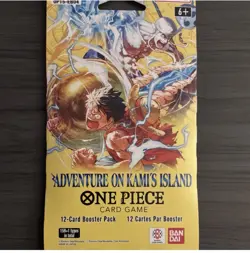 x 7 Bandai One Piece Card Game Adventure on Kami's Island 12-Card Booster Pack - Image 1