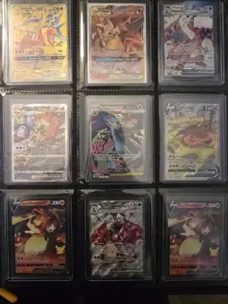 Pokemon Cards Lot Full Art, IR, MAR Charizard, Mewtwo, Greninja, Etc - Image 1