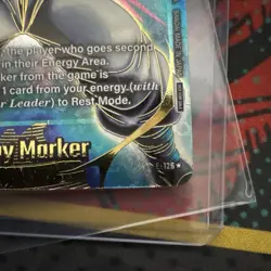 Gogeta Blue Dragon Ball Super Card Game Energy Marker Foil E-126 English Promo - Image 4