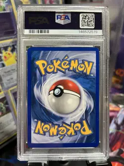 Pokemon Mew Expedition Card Non-Holo Rare 55/165 E-Series PSA 7 - Image 2